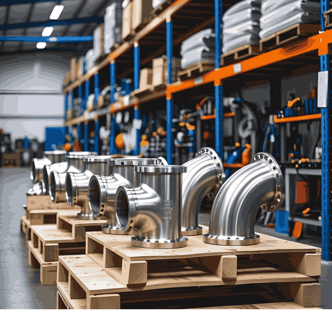 Stacks of iron sheets with different gauges and finishes